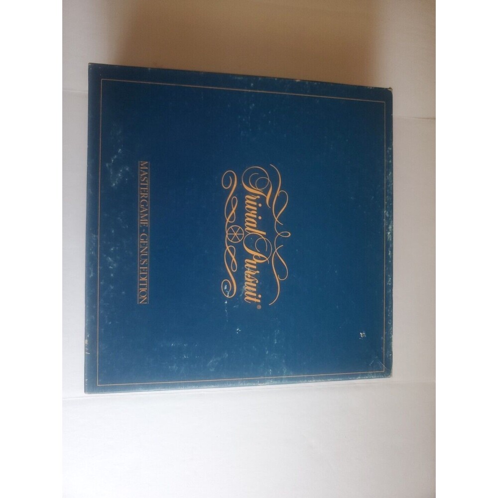 Vintage 1981 Original Trivial Pursuit Master Game Genus Edition